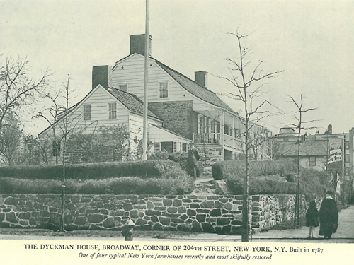 Architectural Monographs: Forgotten Farmhouses on Manhattan Island