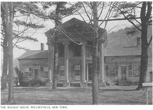 Architectural Monographs: Greek Revival in Owego, New York