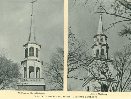 Architectural Monographs: Old Time Churches of Vermont