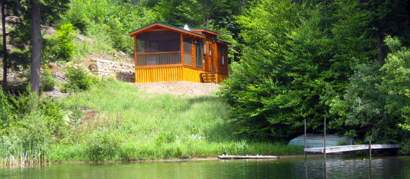 Custom Adirondack Cabins: Eastern White Pine Tiny Houses