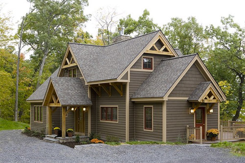 Custom White Pine Timber Frame Home in New York by Woodhouse