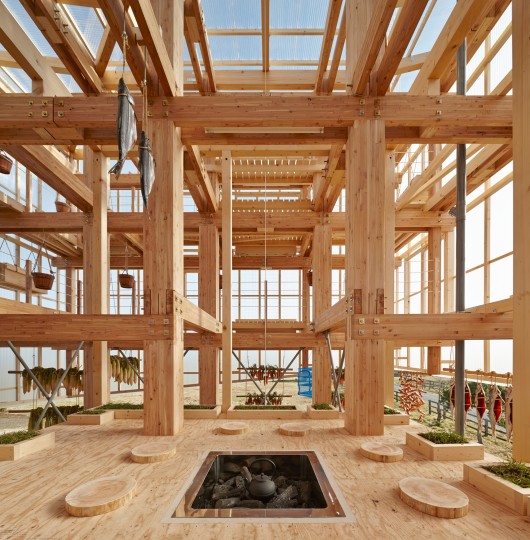 This Week in Wood: More Modern Pine Structures by Kengo Kuma