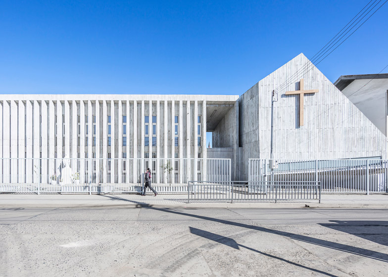 School Destroyed by an Earthquake Gets Stunning Pine Re-Build