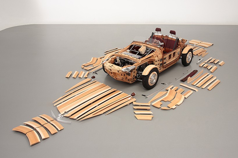 Toyota Unveils Wooden Car Made Using Traditional Japanese Joinery