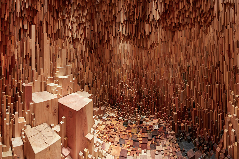 Modernist Wooden Grotto Immerses You in 390 Million Years of Trees