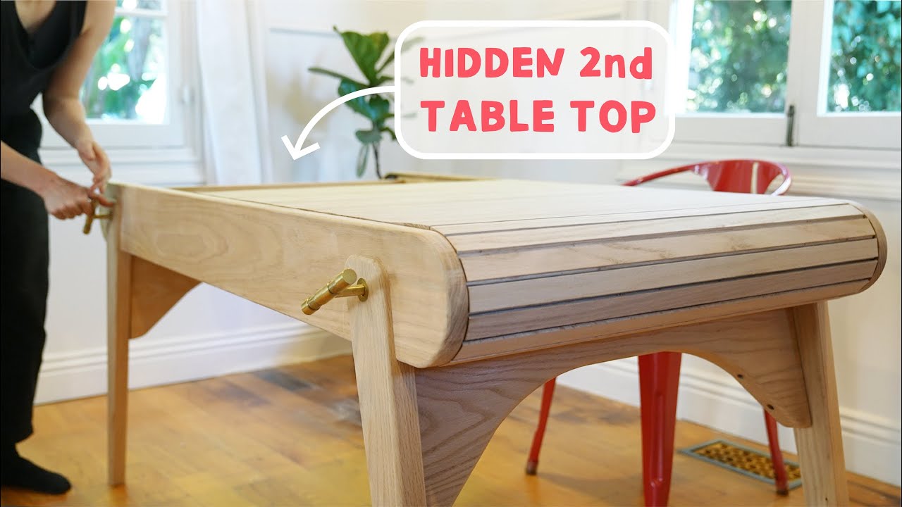 This Jigsaw Puzzle Dinner Table is a Woodworking Masterpiece